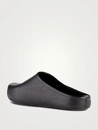 Leather Clog Shoes
