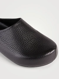 Leather Clog Shoes