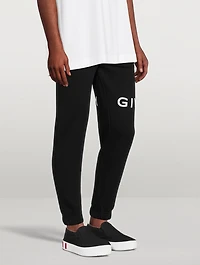 Canvas Paw Sneakers With Maxi Logo