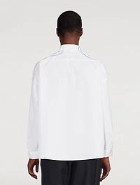 Long-Sleeve Shirt With Flower Motif