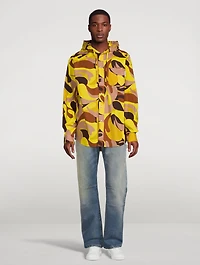 Cotton Shirt With Hood