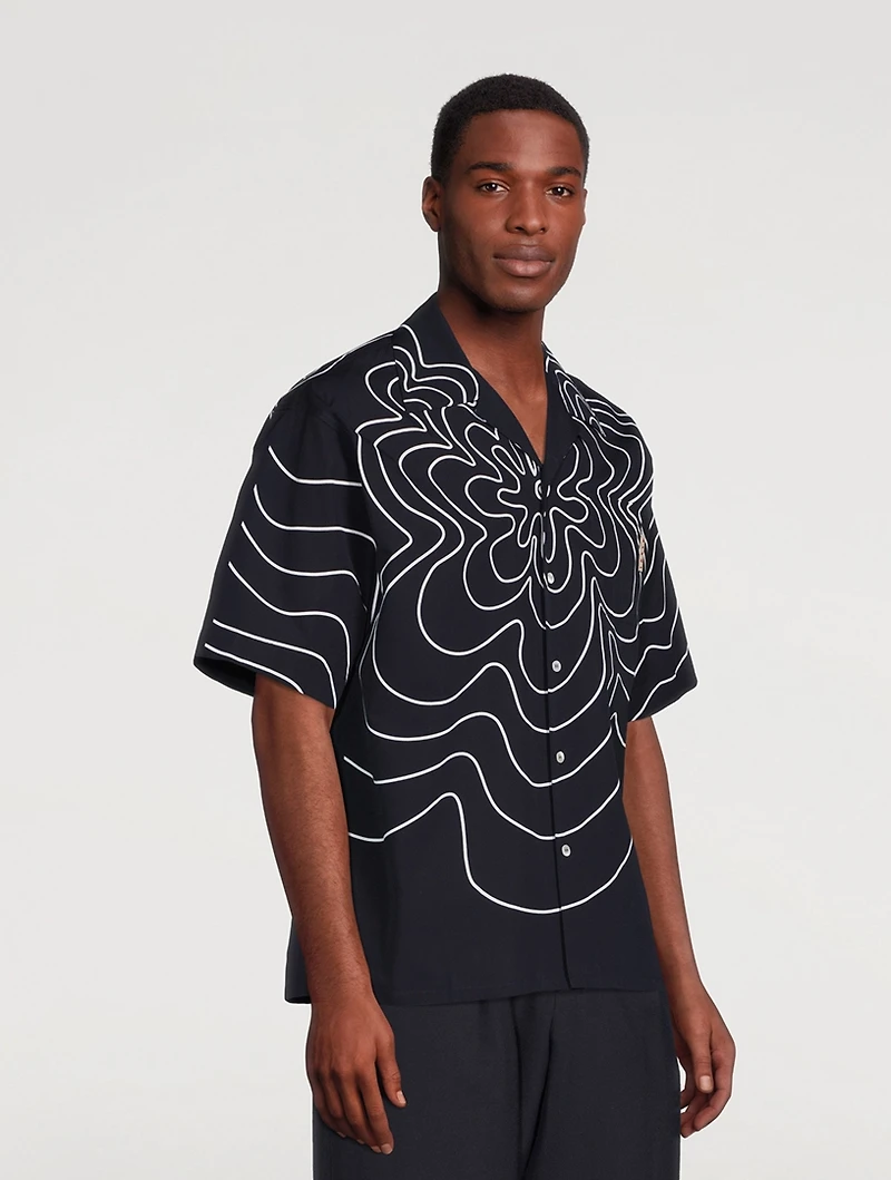 Cotton Bowling Shirt