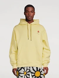 Embroidered Hoodie La Rosa Print