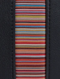 Leather Belt Bag With Signature Stripe