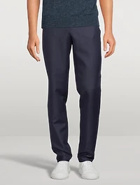 Hybrid Wool-Blend Stretch Pants