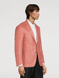 Wool, Silk And Linen Kei Jacket