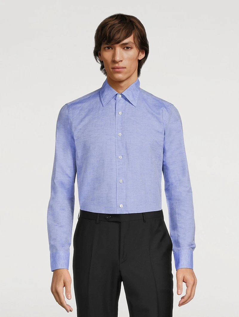 Linen And Cotton Shirt