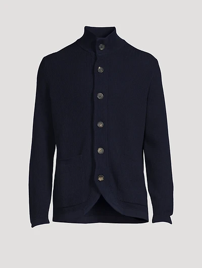 Cotton Hybrid Cardigan