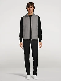 Wool Zip Vest