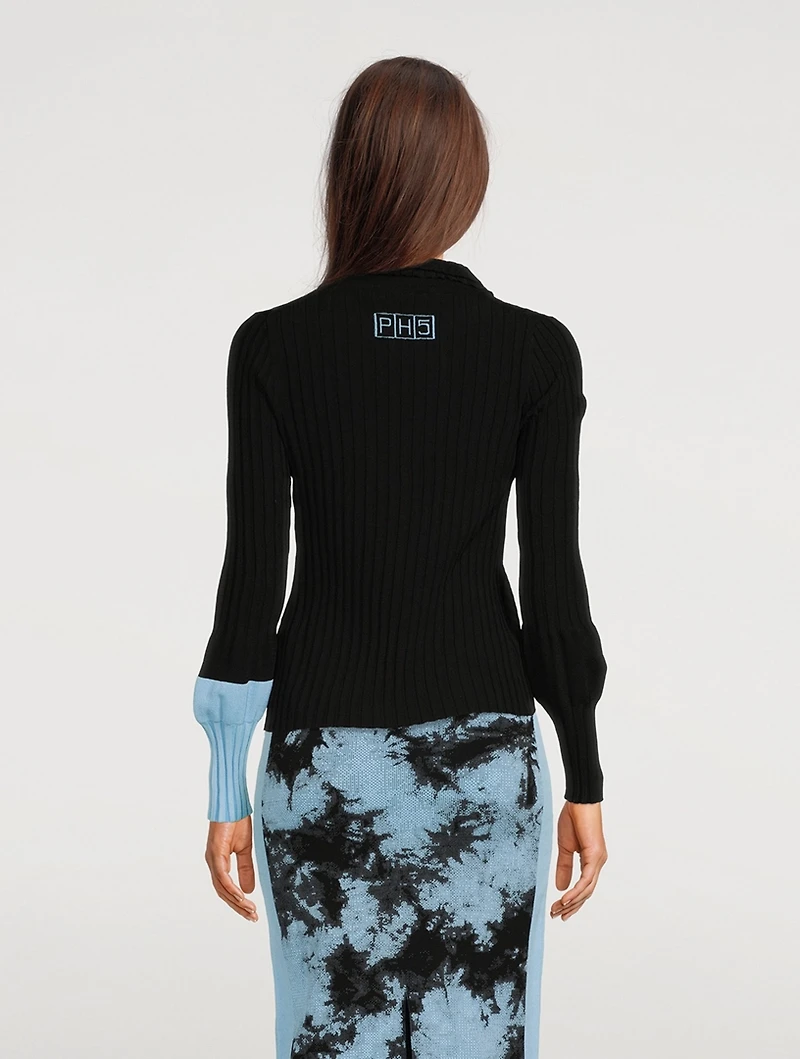 Rory Eco Polo Cardigan