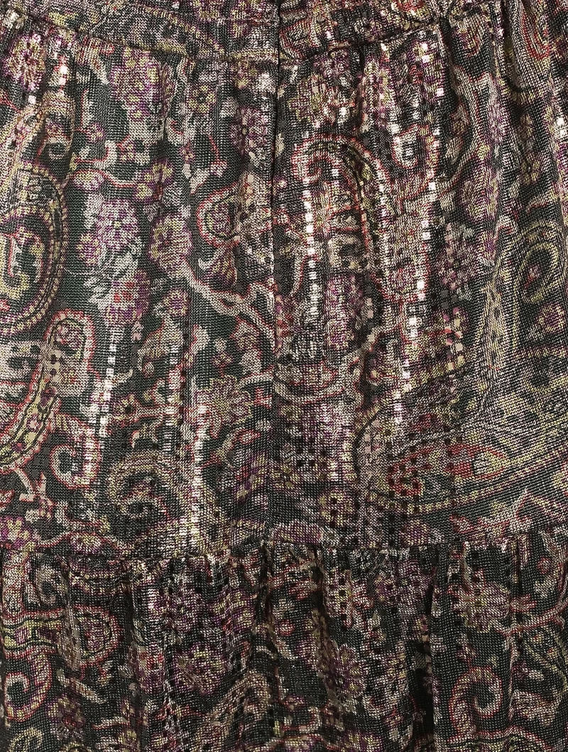 Glady Maxi Dress Paisley Print