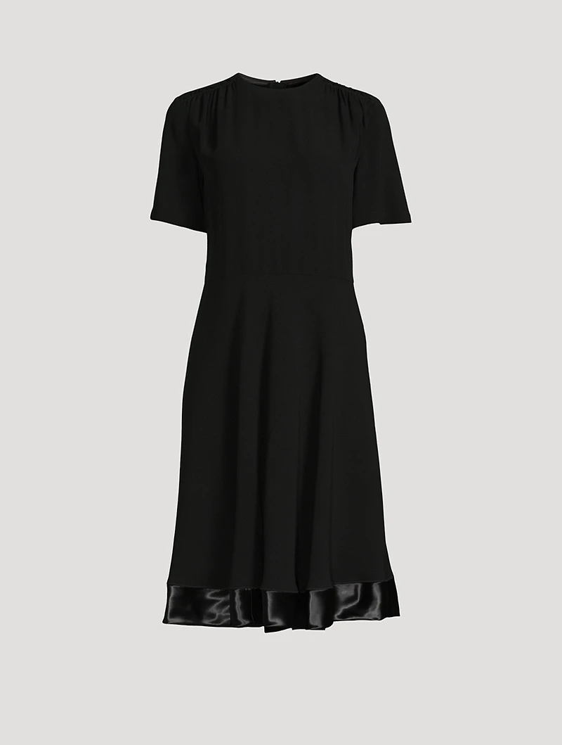 Crepe Midi Dress