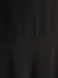 Crepe Midi Dress