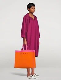 Cotton Poplin Polo Dress