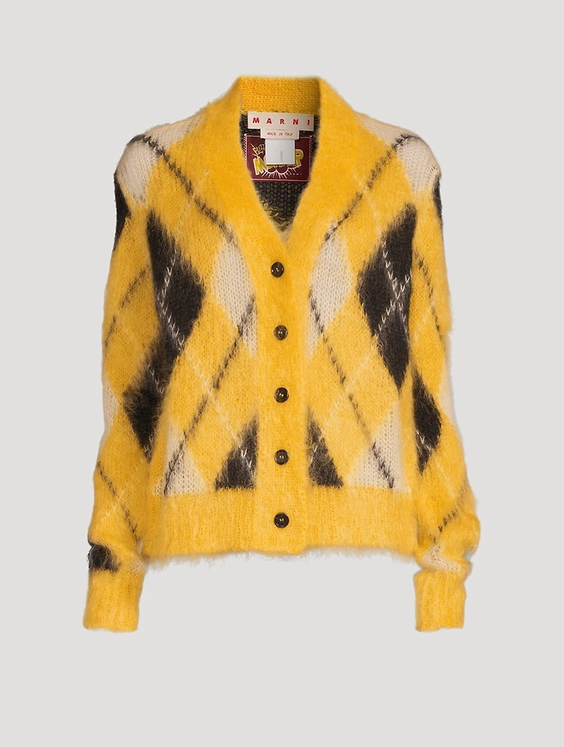 Argyle Cardigan