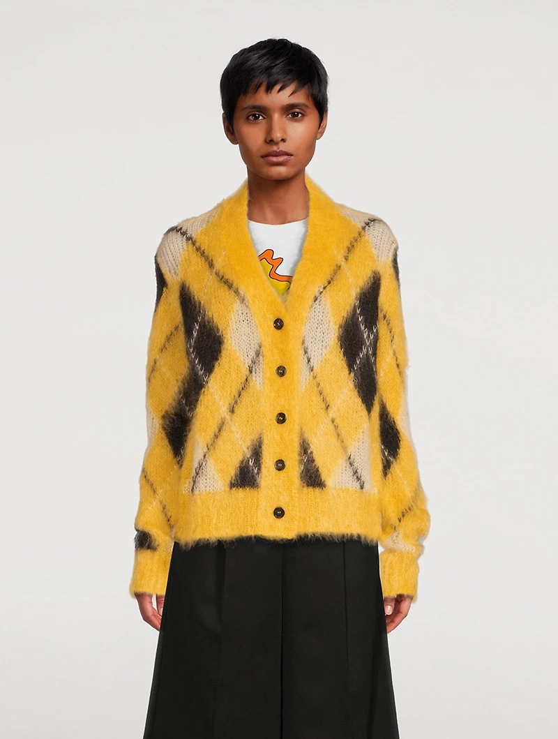 Argyle Cardigan