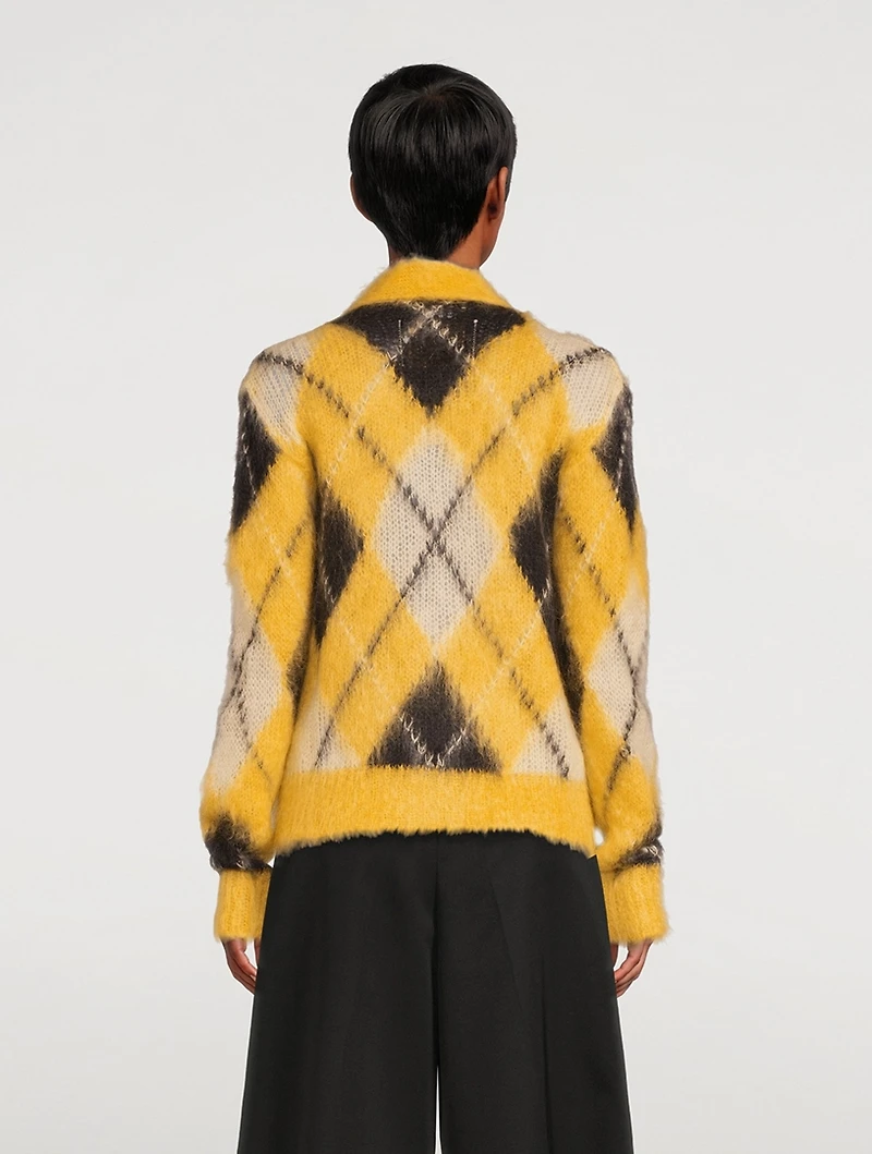 Argyle Cardigan