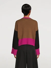 Colourblock Cashmere Sweater