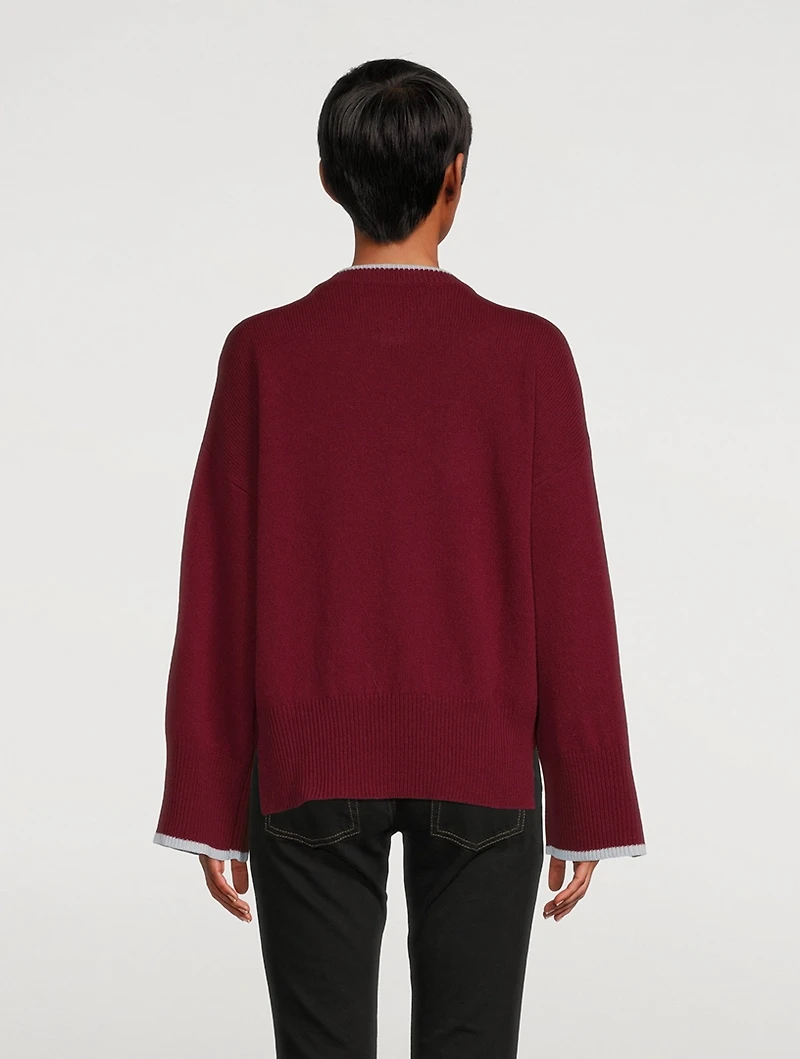 Tiger Intarsia Sweater
