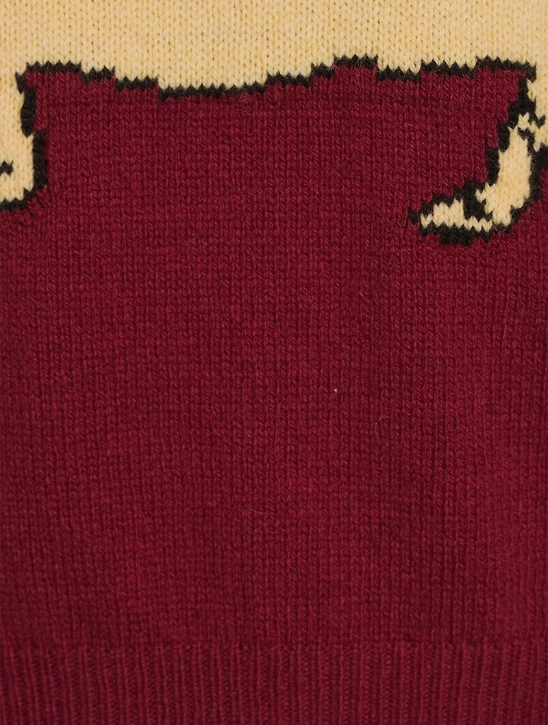 Tiger Intarsia Sweater