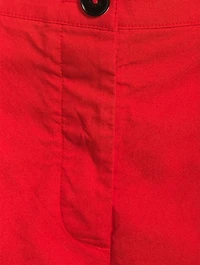 Cotton Canvas Shorts