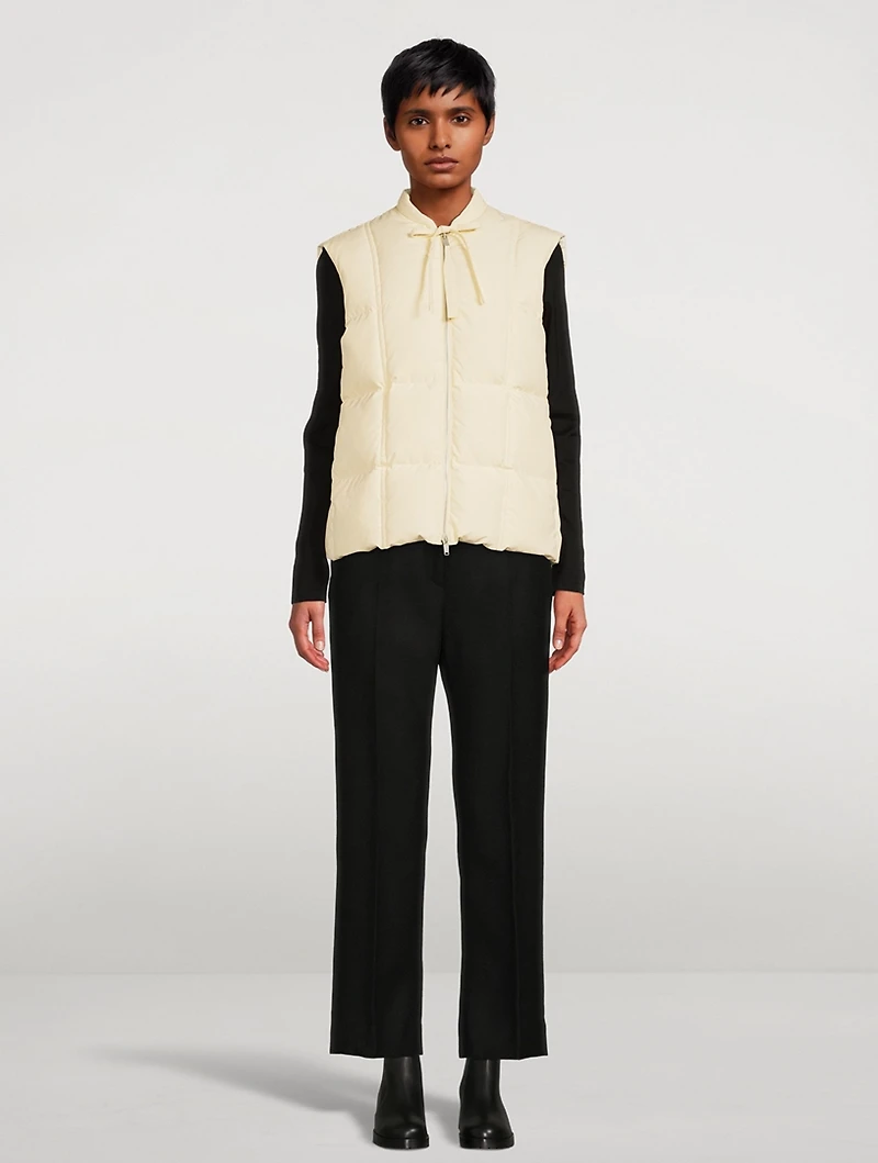 Quilted Down Vest
