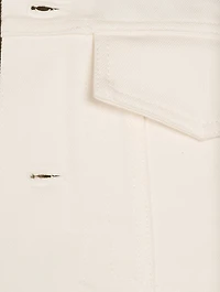 Short-Sleeve Denim Jacket