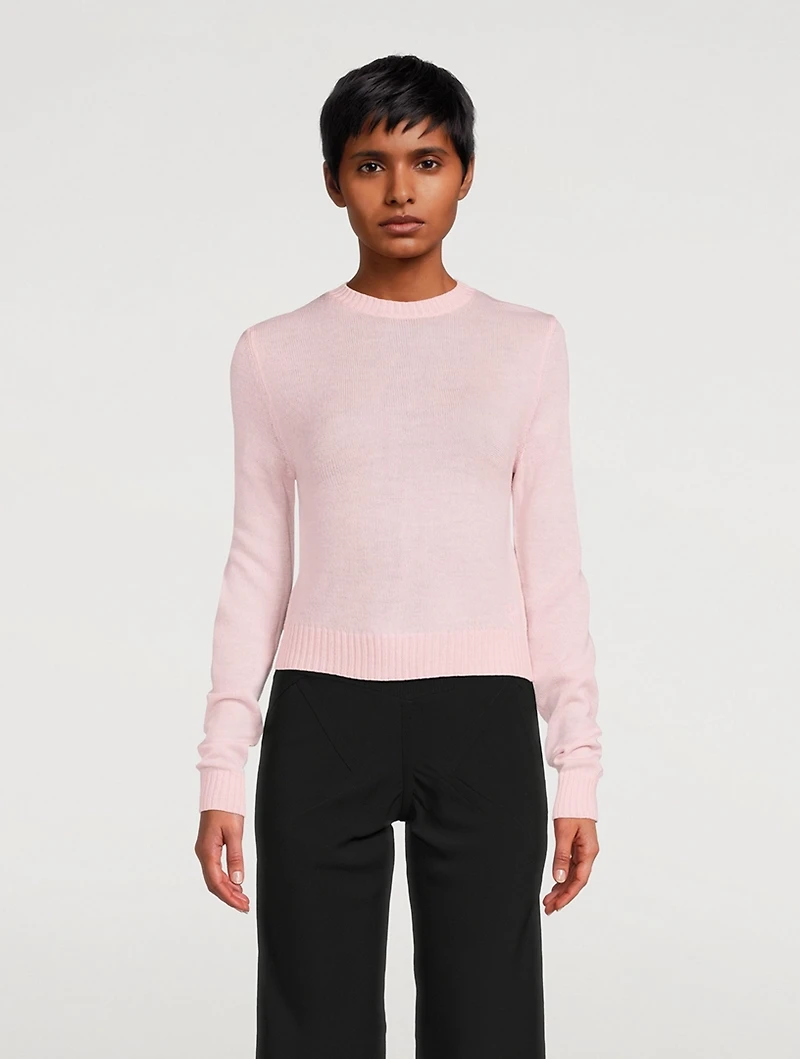 Wool Crop Sweater