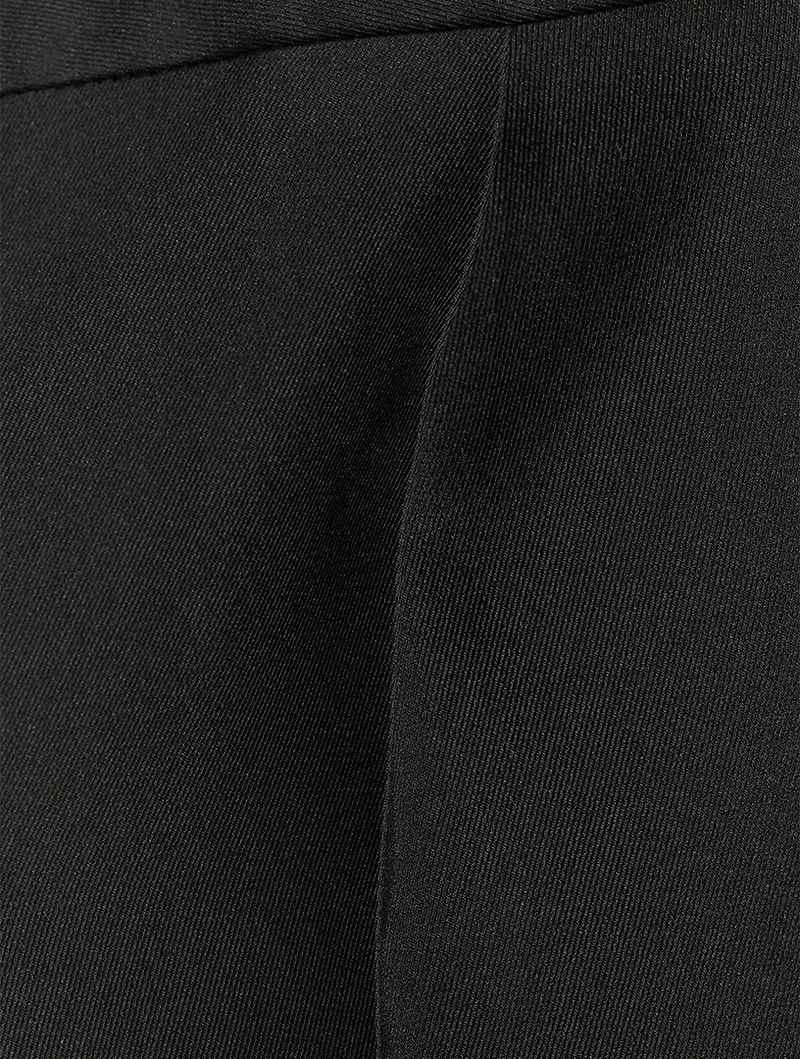 Ruffle-Trimmed Trousers