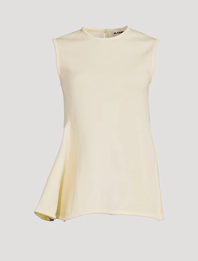 Sleeveless Peplum Top