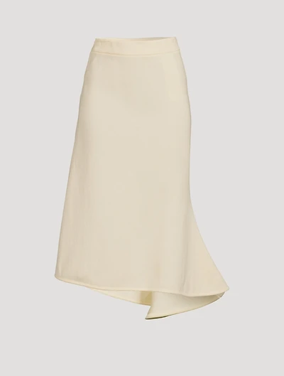 Asymmetric Midi Skirt
