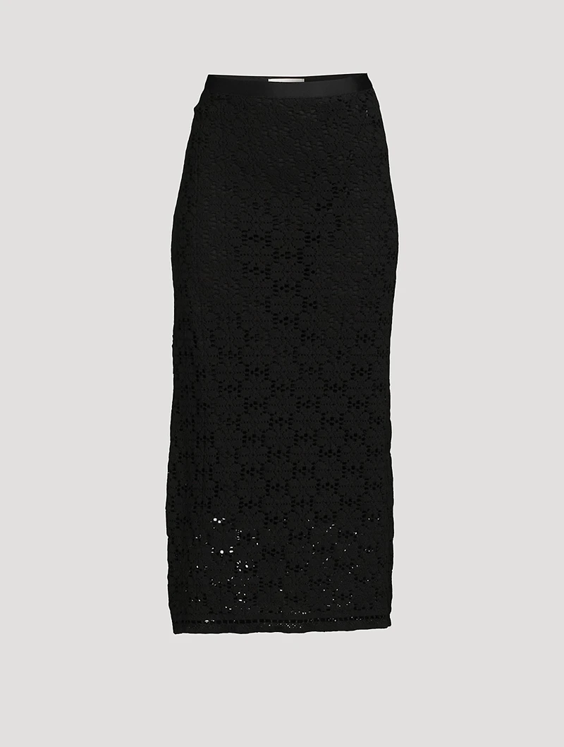 Crochet Midi Skirt