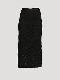 Crochet Midi Skirt