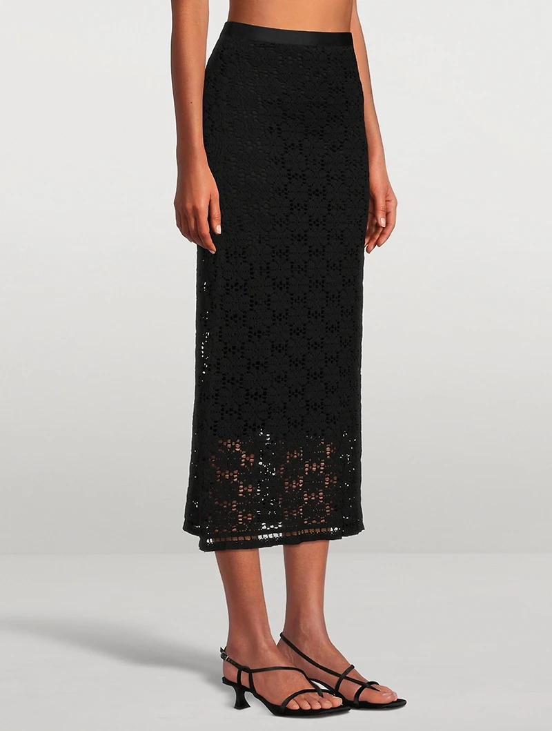 Crochet Midi Skirt