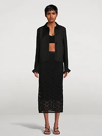 Crochet Midi Skirt
