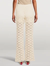 Crochet Flared Pants