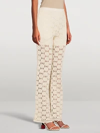Crochet Flared Pants