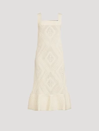 Crochet Midi Dress