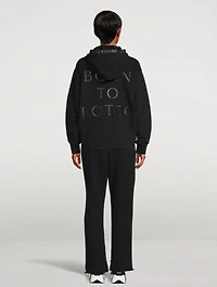 Born To Protect Jersey Zip Hoodie