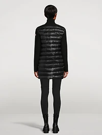 Quilted Cotton Cardigan