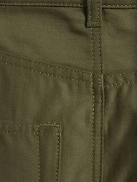 Pleat-Front Loose Pants