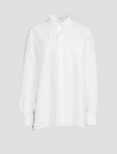 Cotton Anagram Jacquard Shirt
