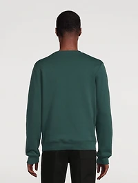 Cotton Anagram Sweatshirt