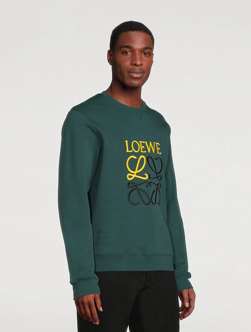 Cotton Anagram Sweatshirt