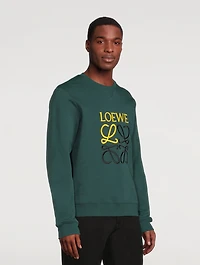 Cotton Anagram Sweatshirt