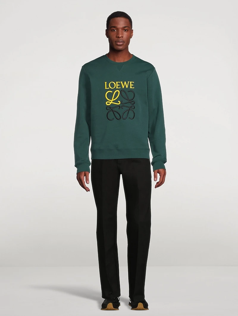 Cotton Anagram Sweatshirt