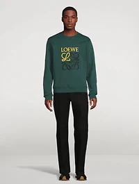 Cotton Anagram Sweatshirt