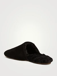Ines Shearling Slippers