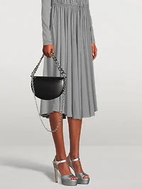 Piper Metallic Leather Platform Sandals