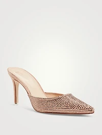 Reese Sequin Suede Mules